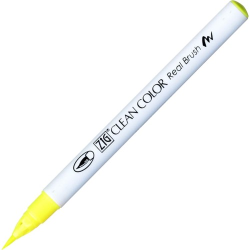 ZIG CLEAN COLOR REAL BRUSH RB-6000AT 001 YELLOW- 