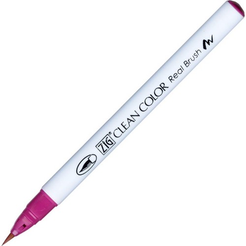 ZIG CLEAN COLOR REAL BRUSH RB-6000AT 027 DARK PINK- 