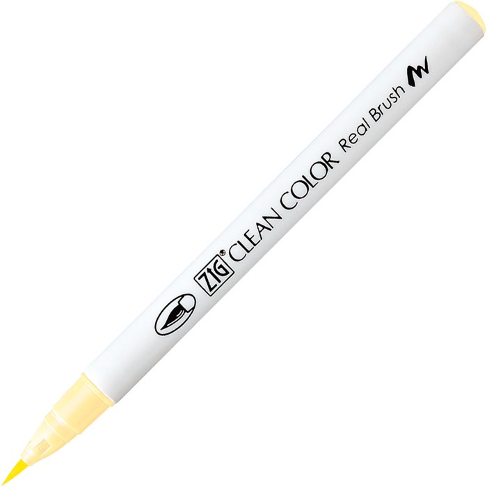 ZIG CLEAN COLOR REAL BRUSH RB-6000AT 055 PALE YELLOW- 