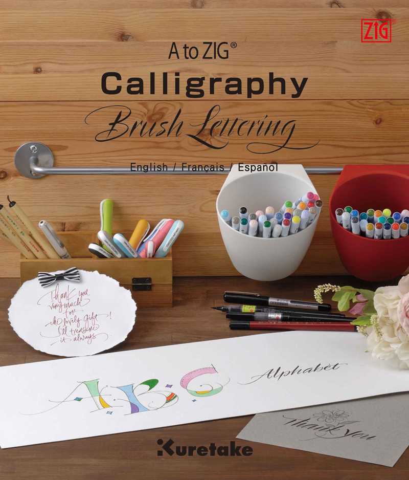 ZIG EĞİTİM KİTAPÇIĞI BRUSH LETTERING INTX500-801- 