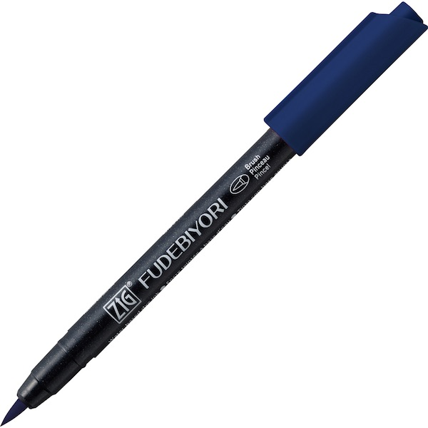 ZIG FUDEBIYORI BRUSH CBK-55N 35 DEEP BLUE- 