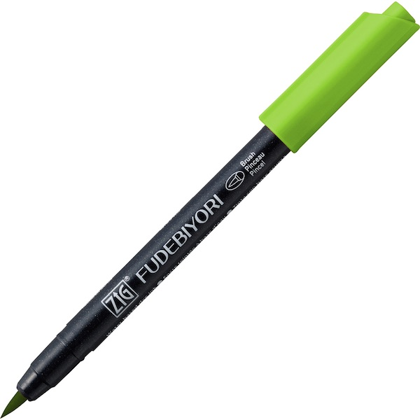 ZIG FUDEBIYORI BRUSH CBK-55N 41 LIGHT GREEN- 