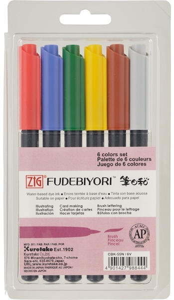 ZIG FUDEBIYORI BRUSH CBK-55N/ 6V 6 LI- 