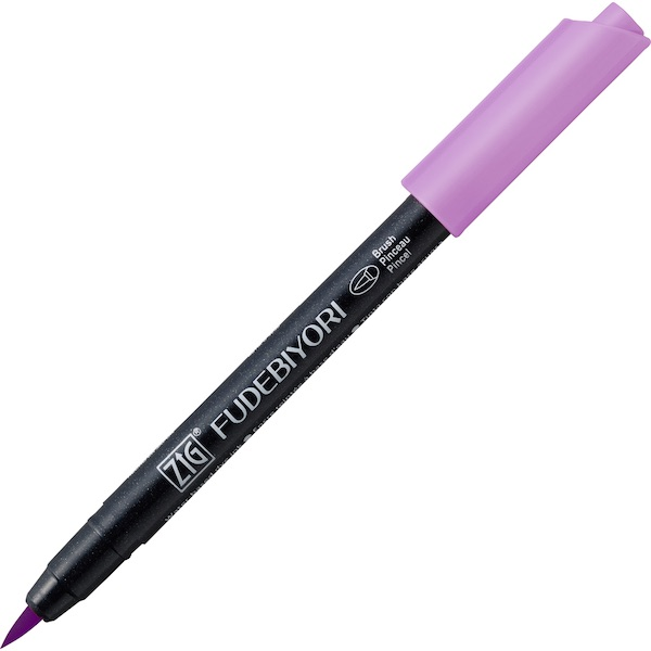 ZIG FUDEBIYORI BRUSH CBK-55N 81 LIGHT VIOLET- 