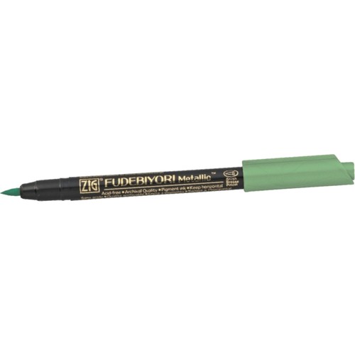 ZIG FUDEBIYORI BRUSH METALLIC CBK-55MT 121 GREEN- 