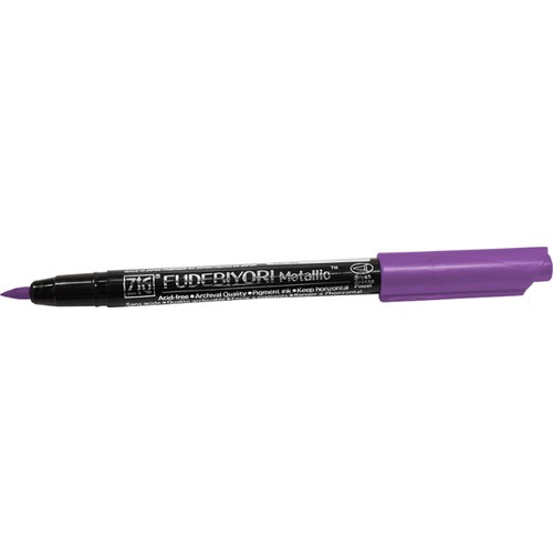 ZIG FUDEBIYORI BRUSH METALLIC CBK-55MT 124 VIOLET- 