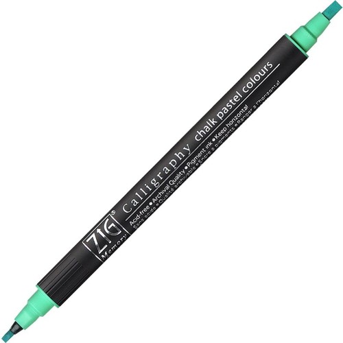 ZIG KALİGRAFİ KALEMİ CHALK PASTEL MS-6400 040 GREEN- 