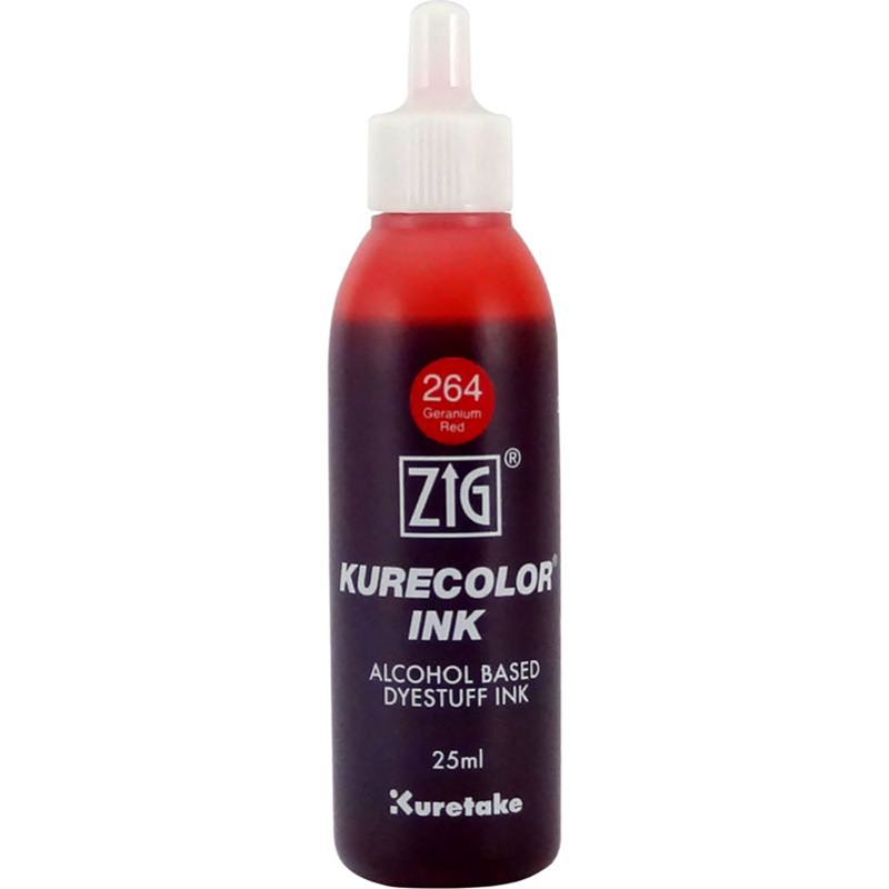 ZIG KURECOLOR MÜREKKEP KCR-25 264 GERANIUM RED- 