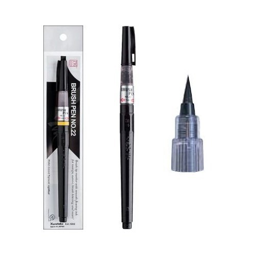 ZIG MANGAKA BRUSH PEN SİYAH NO:22 CNDM150-22S- 