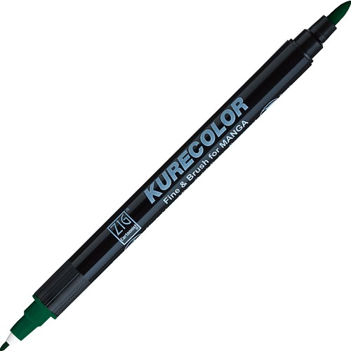 ZIG MANGAKA FINE&BRUSH CNKC-2200 539 MARINE GREEN- 