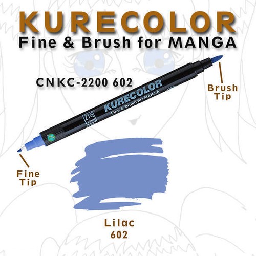 ZIG MANGAKA FINE&BRUSH CNKC-2200 603 (602) LILAC- 